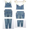 TE8007MNH Good-looking Thin Denim suspender trousers