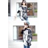 TE5799HJFS Tiger Head Printing Loose Large Size T-shirt