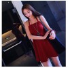 TE7749YZL Halter Slim Vest Dress