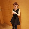 TE6538XYYC Star style slim v-neck sleeveless dress