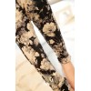 TE6397XYYC Europe style vintage print slim leggings