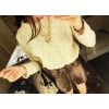 TE6518XYYC Korean style stereoscopic flower batwing sleeve tops