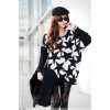 TE59108BLJL Casual five-pointed stars print long sleeve T-shirt