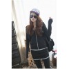 TE5003XXM Europe style leisure hooded coat with slim pantskirt