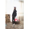 TE5003XXM Europe style leisure hooded coat with slim pantskirt