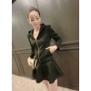 TE8215MN Korean fashion hooded tops with skirt