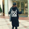 TE9831AYY Korean fashion letters printing back long zipper up hoodies black