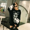 TE9752AYY Korean fashion loose skull cartoon print loose sweatshirt