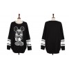 TE9752AYY Korean fashion loose skull cartoon print loose sweatshirt