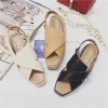 17 new summer with fish mouth sandals side zipper thick bottom shoes British wind muffled with Roman shoes