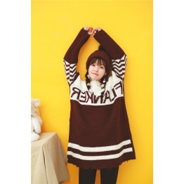 6044 autumn and winter Korean loose sweater