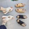 17 new summer with fish mouth sandals side zipper thick bottom shoes British wind muffled with Roman shoes
