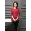 3015 large size women's long-sleeved T-shirt