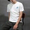 2017 summer men's shirt short-sleeved T-shirt simple men's half-sleeved shirt Hong Kong style T-shirt men 1009