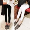 1802 Korean fashion elastic wear nine points pencil jeans