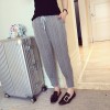 8865 loose solid color Harlan pants