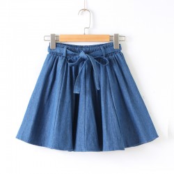 703 fresh A-line denim skirt