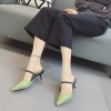 Summer fashion personality lovely pointed-toe slipper