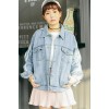 8897 new  2017 loose denim jacket