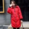 Real shot 2017 down jacket winter new couples in the new section of the Korean version of the same paragraph cotton shirt women 8831