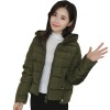 6918 real down feathers cotton hooded fashion cotton jacket