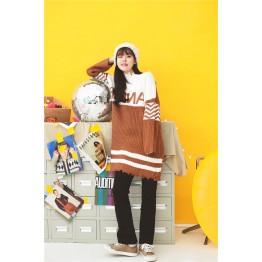 6044 autumn and winter Korean loose sweater