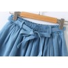 Real shot 703 # four seasons can wear a small female fresh denim skirt with A word skirt big skirt skirt