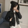 6918 real down feathers cotton hooded fashion cotton jacket