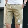 Summer shorts men's pants trousers loose 5 points pants men's trousers summer pants 6037 #