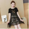 5085 # round neck pregnant women dress