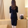 Real shot new sweater two - piece suit dress women fashion autumn and winter long - sleeved sweater tide 725