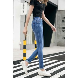 803 # real jeans women's feet pants elastic pencil pants Slim was thin code tight cowboy trousers tide