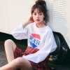 8936 # 2017 # real shot new long-sleeved T-shirt female good quality