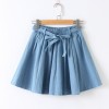 Real shot 703 # four seasons can wear a small female fresh denim skirt with A word skirt big skirt skirt
