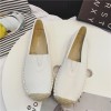 2017 new leather flat-bottomed fisherman shoes