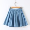 Real shot 703 # four seasons can wear a small female fresh denim skirt with A word skirt big skirt skirt