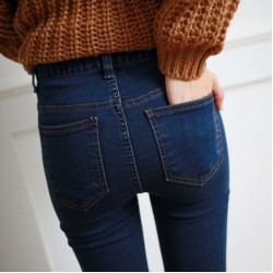 1823 Autumn high waist jeans