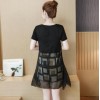 5085 # round neck pregnant women dress