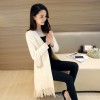 6055 Korean fashion long sleeves tassel sweater 