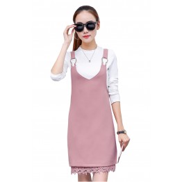 9902 New Women's Autumn Two-piece Chiffon Dress