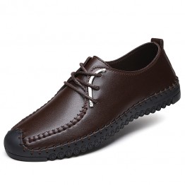 A008 new men's business leather shoes