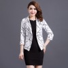 9068 seven-point sleeve printing small suit OL