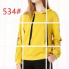 534 women's hooded loose long sleeve sweatshirt