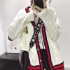 1022 Academy bee embroidery cardigan sweater