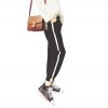 Spring and white loose white side pants pants pants pants thin pants pants pants pants pants casual pants