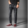 712 Men's autumn fashion straight elastic washing men's casual jeans