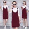 9902 New Women's Autumn Two-piece Chiffon Dress