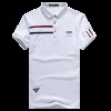 Men's summer collar collar short sleeve t-shirt male lapel collar Paul Slim Korean youth lead cotton Polo shirt 2093