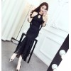 9171 sleeveless hollow sexy big ladies evening dress