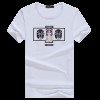 619 short-sleeved mask print Chinese style t-shirt 